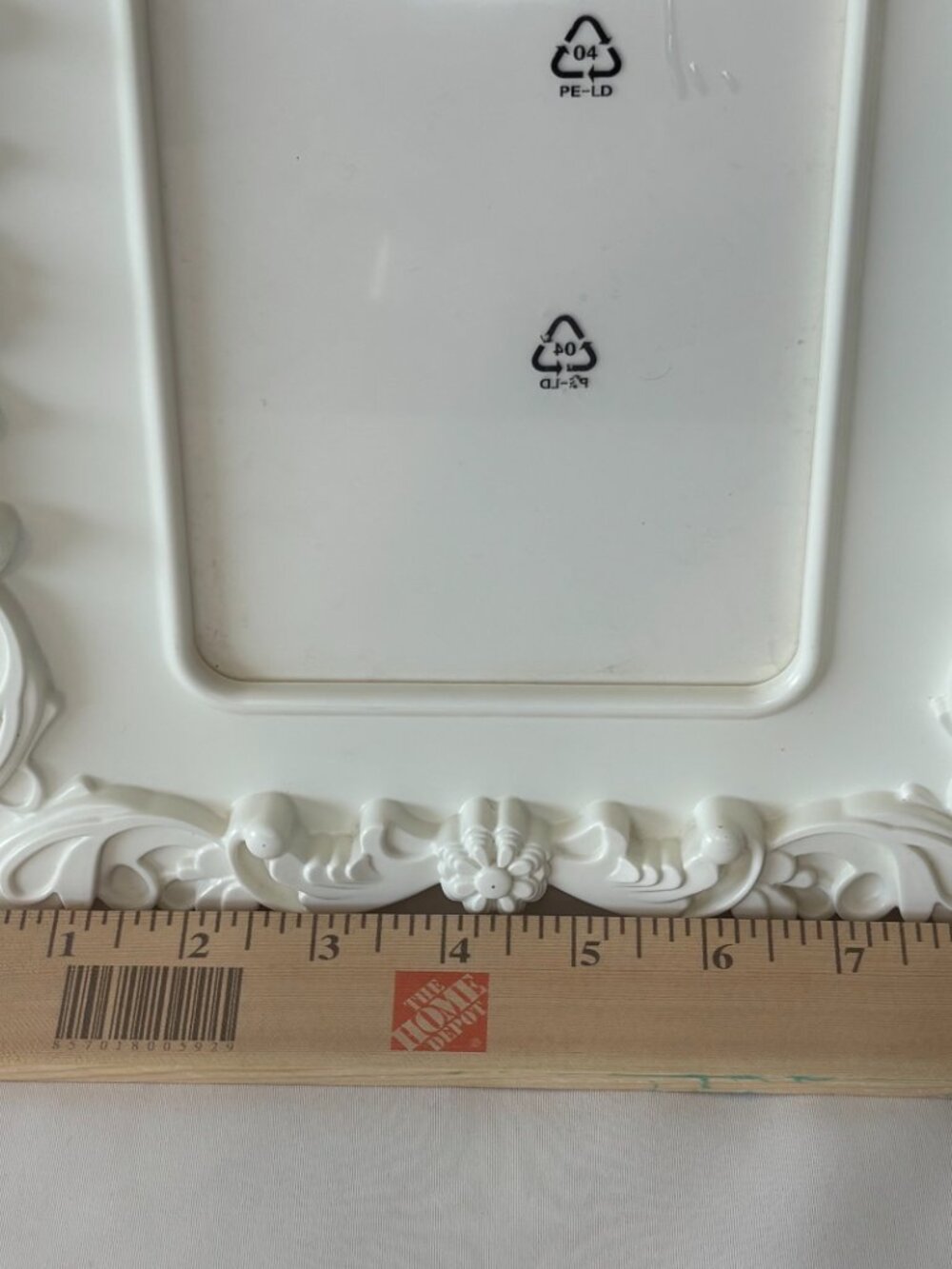 Ikea Kvill Helena Svenson Ornate White 5x7 Picture Frame Stand/Hang Style - Picture 6 of 6